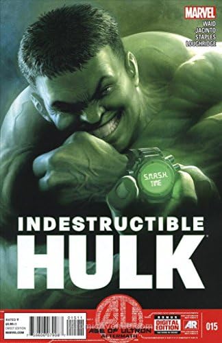 Neuništivi Hulk 15 FN ; Marvel comic book / Mark Waid Age Of Ultron Aftermath