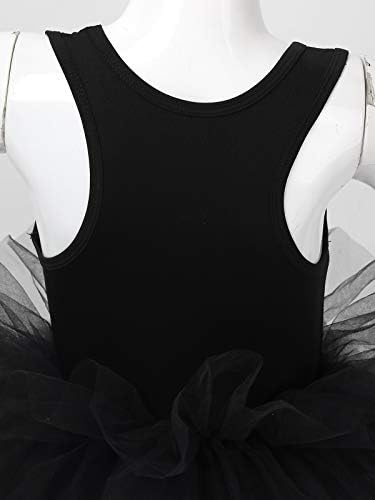 Yeador Kids Girls Ballet Dance Tutu Camisole Gauzy haljina gimnastika Skirted Leotard Princess Dancewear