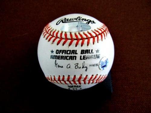 Cal RIPKEN Jr. Orioles Hof Potpisan Auto VTG 2131 OAL Igra Baseball Steiner MLB - AUTOGREM BASEBALLS