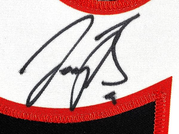 Joe Burrow potpisao je autografiju Cincinnati Bengals Nikey dresima uokvirenog fanatika