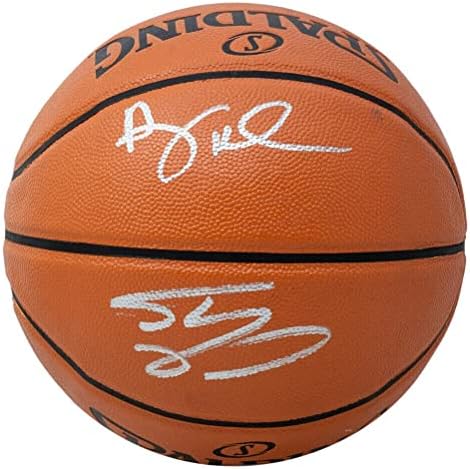 Penny Hardaway Shaquille O'Neal potpisao Orlando Magic Spalding Basketball PSA - AUTOGREME KOŠARICE