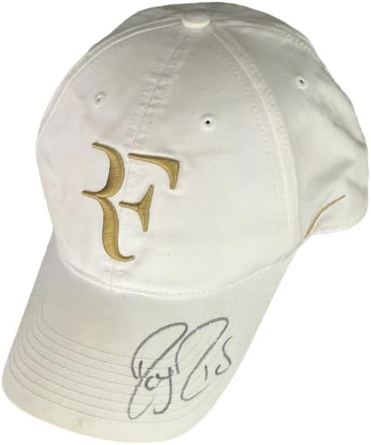 Roger Federer potpisao autogram Nike bejzbol šešir - teniska legenda Rire W / JSA - tenis autogramirani