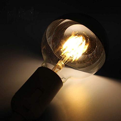 Lxcom rasvjeta G80 / G25 velika Globusna svjetla 7W Polukromna Srebrna LED sijalica Filament Vintage Edison