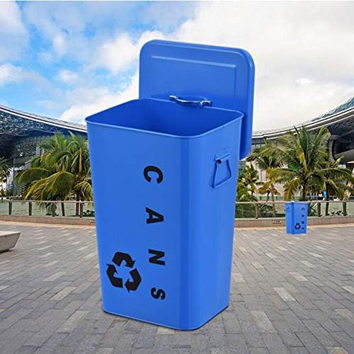 Sshhi kanta za smeće, pravougaonik sa poklopcem klasifikacija smeća sa logotipom korpa za otpatke za zaštitu