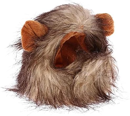 Slatka kućna ljubimca kostim lava perika kapa mačji pas sa mačjim paškom sa ukrasom za kućne ljubimce Oprema