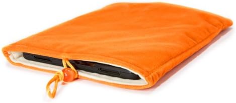 Boxwave futrola za Huawei MediaPad M3 Lite 10 - Velvet torbica, meka Velor Tkaninska torba rukava sa crtežom za Huawei MediaPad M3 Lite 10 - Bold Orange