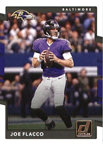 2017 Donruss # 22 Joe Flacco Baltimore Ravens Football Card