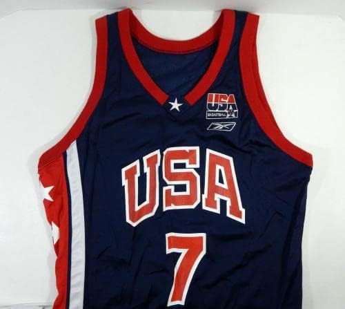Tim USA košarka 7 Igra Izdana mornarska dres 44 + 2 DP20274 - NBA igra koja se koristi