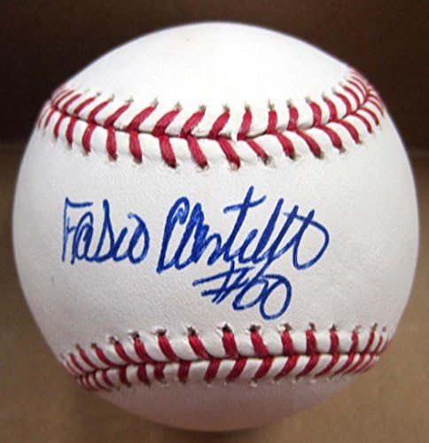 Fabio Castillo Texas Rangers potpisao je autogramirani m.l.baseball w / coa - autogramirani bejzbol