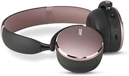 AKG Y500 Sklopivi bežični Bluetooth slušalice za uši - ružičasta