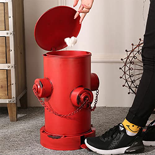 Vandorsko smeće može retro kovano željezno smeće Creative Creative smeće bin vatrogasni hidrant smeće može