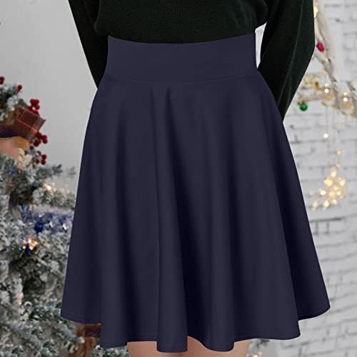 Ženska ljetna čvrsta Split radna odjeća suknja Vintage karirana atletska suknja Bodycon pencil vunena Mini Suknja