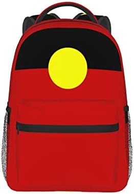 Afhyzy zastava Travel Backpad ženska torba Lagana školska ruksaka za djevojke Podesivi koledž ruksak odgovara