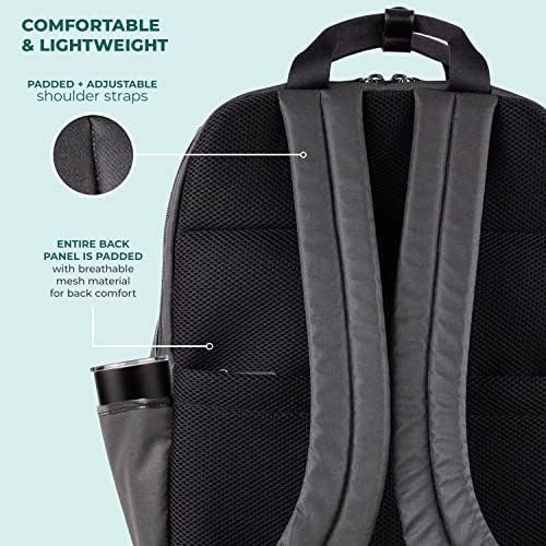 TWELVElittle Unisex hrabrost ruksak Torba za pelene sa podlogom za presvlačenje, više izolovanih džepova