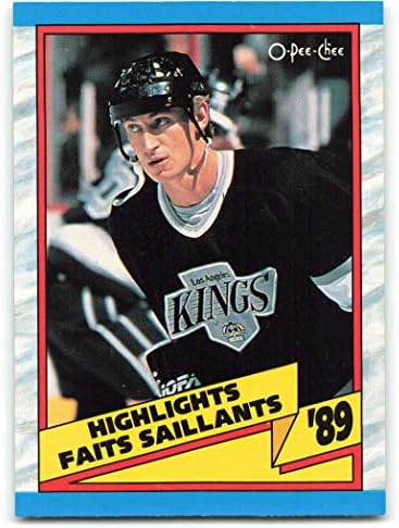 1989-90 O-pee-chee # 325 Wayne Gretzky Los Angeles Kings HL NHL hokejaška karta NM-MT