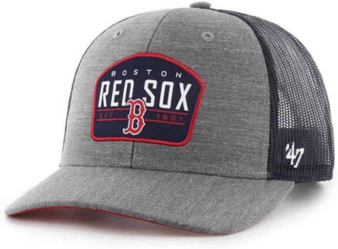 '47 Boston Red Sox Slate Trucker Snapback Šešir