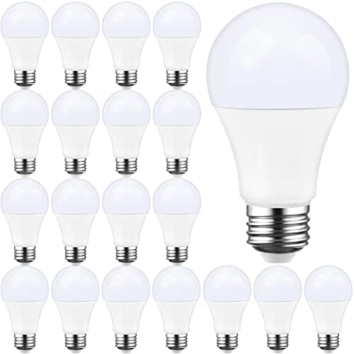 Honoson 24 kom A19 LED Sijalice ekvivalentne LED sijalice od 100 vati sa 2700k toplo bijelom E26 standardnom Vijčanom bazom za spavaću sobu dnevna soba Kućni ured