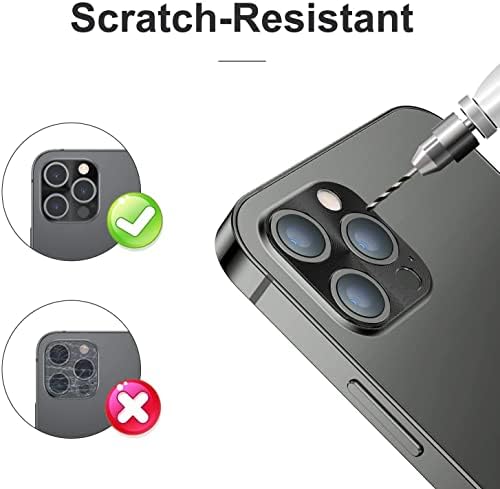 za iPhone zaštitnik sočiva kamere- [2 Pakovanje] Uniwit Premium Aluminijumska legura Zadnja zadnja kamera