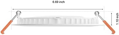Philips Hue Slim 6 Downlight, bijela i boja LED pametno svjetlo , glasovna kontrola sa Alexa, Apple HomeKit