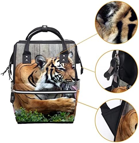 Guerotkr putni ruksak, torba za peleni, ruksak peleneri, tigra životinjski uzorak