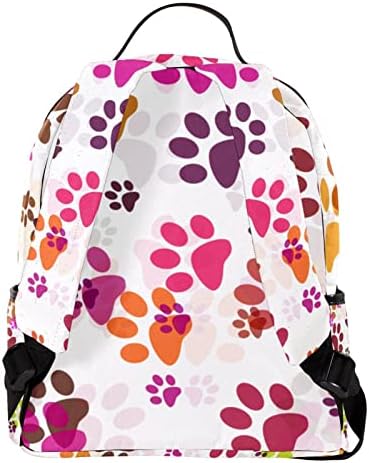 VBFOFBV Lagani casual backpack za laptop za muškarce i žene, crtani šareni pas pas