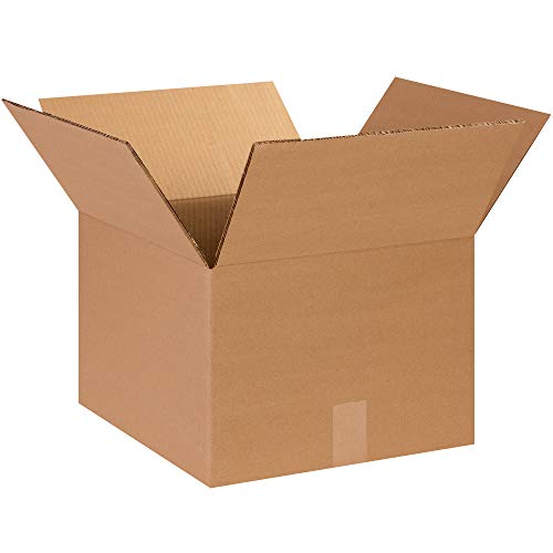 Kutije za teške uslove rada, 14 x 14 x 10, Kraft, 25 / Bundle, po popust Shipping USA