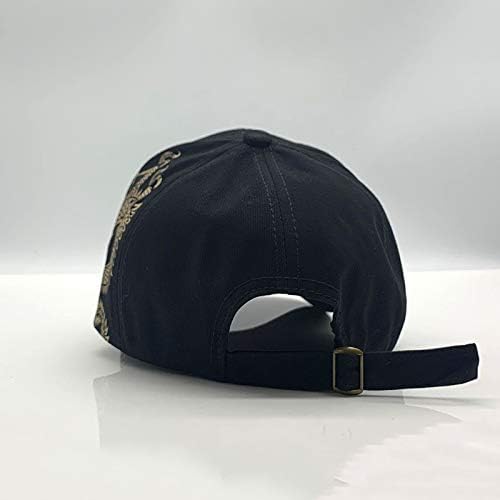 ZRSYH bejzbol kapa Kineski Zmajev šešir vezeni šeširi stilski Hip Hop šeširi Podesiva bejzbol kapa Retro