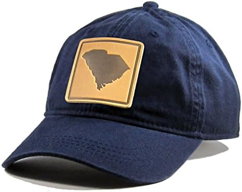 Homeland Tees Muška Južna Karolina kožna zakrpa pamučni keper šešir