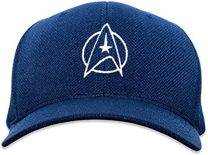 St Zvjezdana flota oznake sa krug vezeni Flexfit za odrasle Cool & amp; Dry Sport kapa šešir