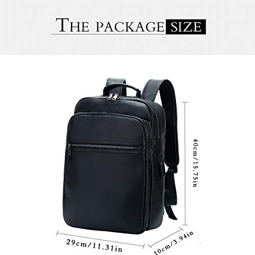 Leathario muški ruksak pravi kožni ruksak za laptop 16 inčni luksuzni vintage veliki kapacitet poslovni