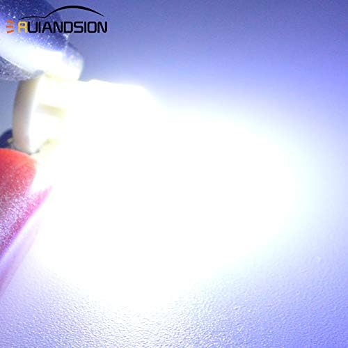 Ruiandsion 6kom T3 LED Sijalice COB čip 8mm osnovne LED sijalice za Auto instrument tabla za očitavanje