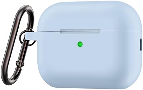 BRG za Airpods Pro 2. / 1. generacija kućišta 2022/2019, meka silikonska zaštitna futrola za apsorbiranje kože sa privjeskom za novi Apple Airpods Pro CASE [prednja LED vidljiva]