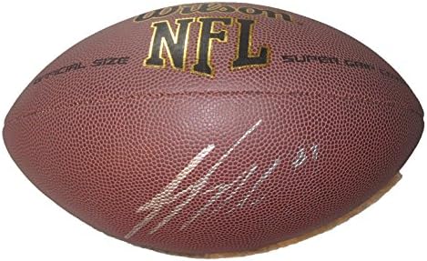 Jordy Nelson Autographied Wilson NFL Fudbal, Green Bay Packers, Super Bowl Champion, Pro Bowl, Kansas State WildCats