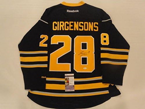 Zemgus Girgensons potpisan Reebok Buffalo Sabers Home dres Licencirani JSA COA - AUTOGREMENT NHL dresovi