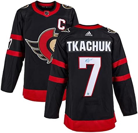 Brady Tkachuk Ottawa Senators Autographied dres Adidas - autogramirani NHL dresovi