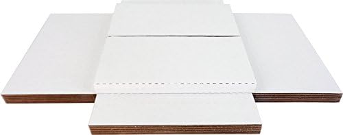 Bijela Vinilna ploča LP poštanska Pošta - drži 1 do 3 12 ploče - Podesiva visina - STRONG 200 Test Cardboard