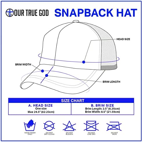 Naš pravi Bog John 3:16 kožna zakrpa mrežasti šešir-bejzbol kapa za muškarce prozračna mrežasta traka za