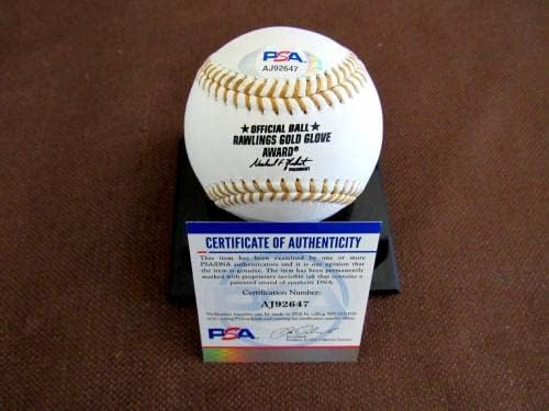 Bobby Richardson 1 61-65 Zlatne rukavice Yankees potpisali su auto gg bejzbol psa ljepota - autogramirani