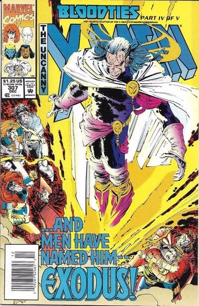 Uncanny X-Men, 307 VF / NM; Marvel comic book / Bloodties 4