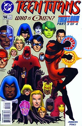 Teen Titans 14 VF; DC comic book / Dan Jurgens