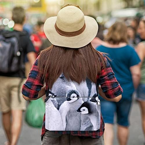 VBFOFBV lagani casual backpack za muškarce i žene, životinjski pingvin