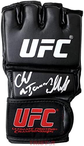 Chuck Liddell sa autogramom UFC rukavica sa ispisanim Iceman-UFC rukavice sa autogramom