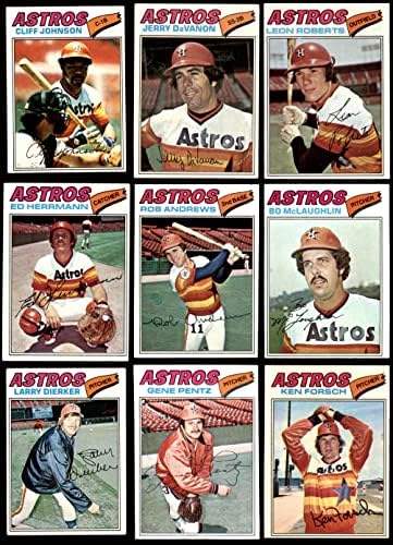 1977. Topps Houston Astros Team set Houston Astros ex astros