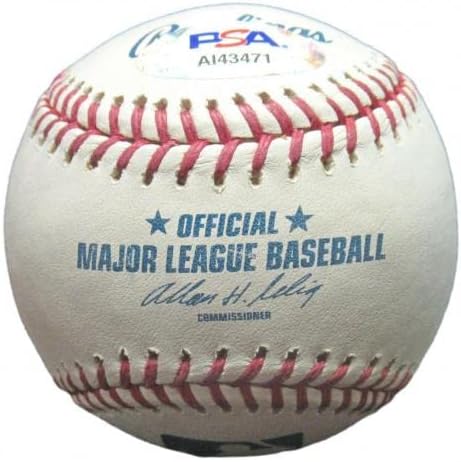 Gene Elston potpisao autografa bejzbol bejzbol Ford Frick Hof 06 PSA / DNA AI43471 - AUTOGREM BASEBALLS