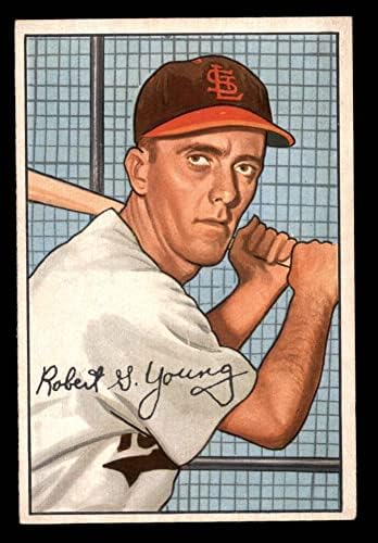 1952 Bowman 193 Bob Young St. Louis Browns ex Browns