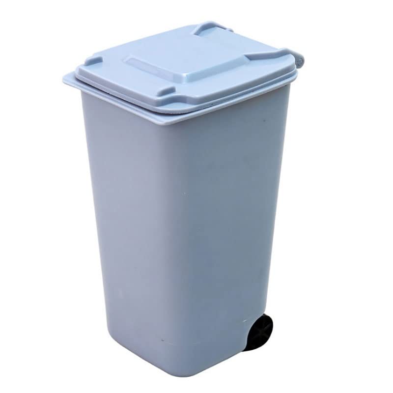 GENIGW kanta za otpad stona kutija za odlaganje kućna korpa za smeće kontejner kanta za smeće ljuljačka