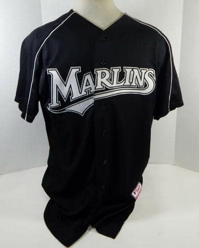 2003-06 Florida Marlins John Koronka # 30 Igra Polovni Black Jersey BP ST XL 094 - Igra Polovni MLB dresovi