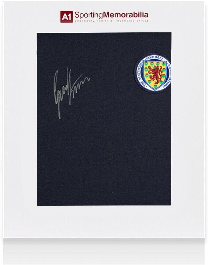 Gordon Strachan potpisao majicu Scotland - 1967. - Poklon kutija Autograf Jersey - autografrovani nogometni dresovi
