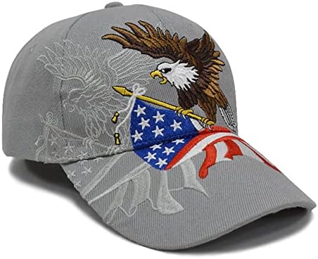 Američki orao zastava zastava za vez Eagle Patriots Baseball Cap Trucker Hat Cap Cap USA kapa zastava
