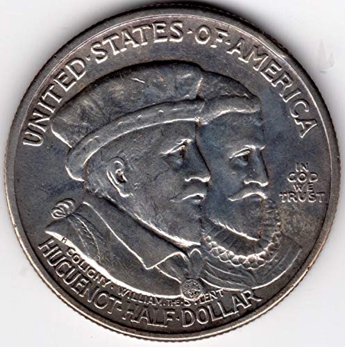 1924. Hugenot Valonski Tercentenarni prigodni dolar u pola dolara